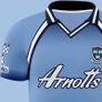 Dublin GAA Jerseys 1980s to 2020 Art Print A3 Image 3