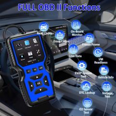 OBD2 Diagnostic Tool, Comprehensive Vehicle Code Reader, Engine Error Detection,