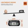 Rechargeable Head Torch 2 Pack, 5 Modes Bright LED Headlamp with Red Light, Lightweight Waterproof Hands-Free Head Torch for Camping, Running, Hiking, Adjustable Headband for Adults, Kids Image 3