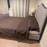 Modern french double bed for sale Image 3