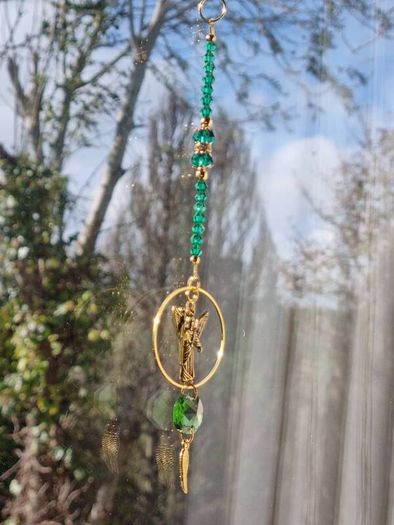 ArchAngel Raphael Suncatcher Hand Crafted Freepost
