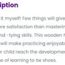 Melissa and Doug Lacing shoe (Dc255) Image 4