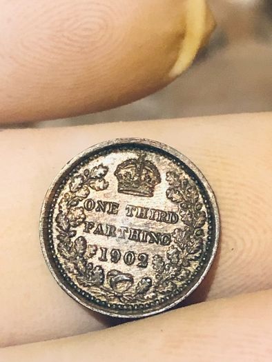 One third farthing 1902 Edward 7th