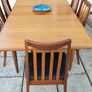 Mid Century Vintage G Plan Dining Table & Chairs Image 4
