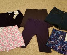 girls shorts bundle mostly new