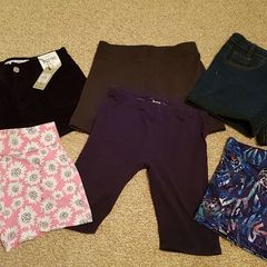 girls shorts bundle mostly new