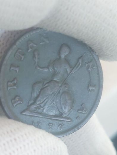 1736 farthing