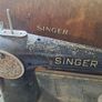 Antique Singer Sewing machine x 2 Image 4