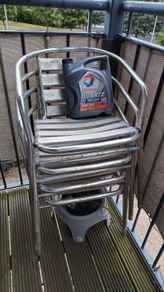 Aluminum chairs for patio / garden