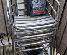 Aluminum chairs for patio / garden