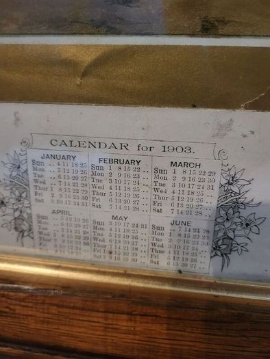 1903 large antique picture