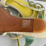 New Italian All Leather Sandals, Size 6 Image 4