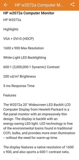 hp monitor