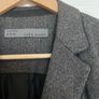 Fitted gray speckled Zara Blazer Image 4