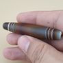 Vintage Yemeni Suliemani Natural Stripe Pattern Agate Bead Image 2