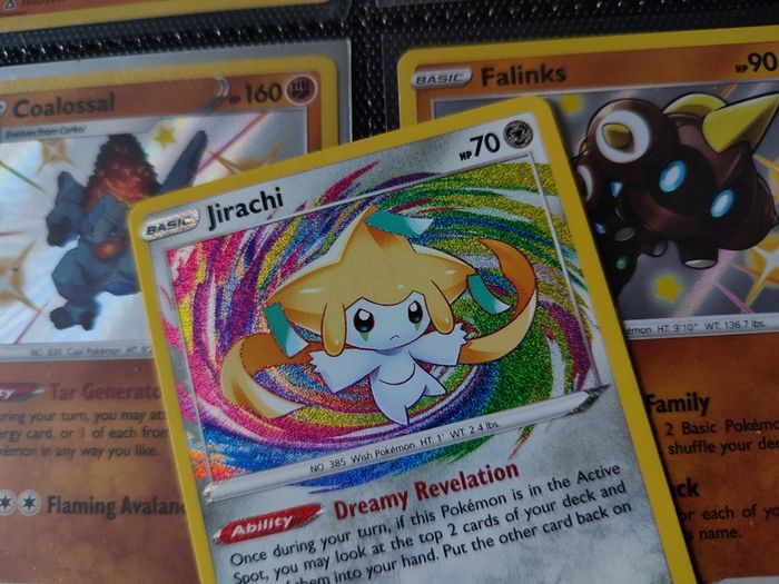 Jirachi ! Amazing Rare ! from Vivid Voltage Set ! 2020 ! Pokemon Card !