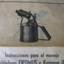 Optimus 411 Blow Lamp Plus Brochure Image 9