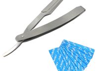 main image for ad Barber Cut Throat Wet Shaving Steel Handle Razor Saloon Barber Razor