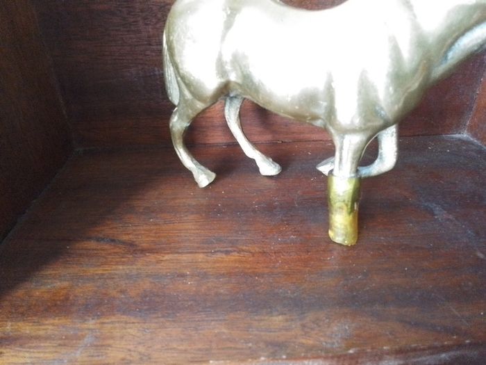 Brass Mare & Foal