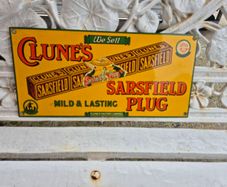 enamel sign