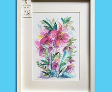 FRAMED Original Watercolour painting