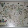 Vintage VLTONIA  VLSTER map  (51cm x 42cm) Image 2
