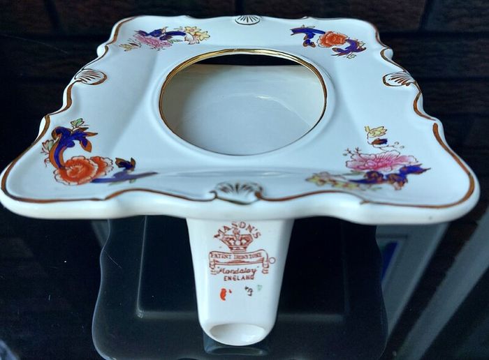 Mason's "Blue Mandalay" Ceramic Photo Frame
