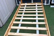 Lovely Sturdy Single Wooden Bed Frame - Can Deliver