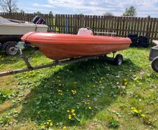 Boat 4 Metre Rigiflex+console +trailer 2450