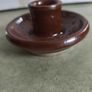 Enniskerss pottery hand made in Ireland Metalic copper glazed candle stick holder Image 5