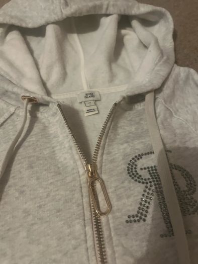 River Island Womens grey " RI Couture " zip trough hoodie