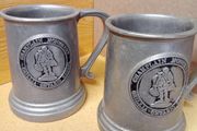 Champlain Monument  Tankard  x 2