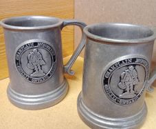Champlain Monument  Tankard  x 2