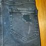 Black denim jeans Image 4