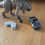 Jurassic World Rebirth Remote Control Track 'n Chomp Dinosaur Distortus Rex Image 3