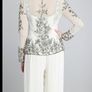 GINA BACONI Beaded jacket Sz 14 - Bnwt Rrp 270 euro Image 3