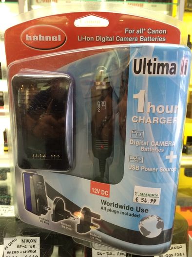 Hahnel Ultima II Canon Charger