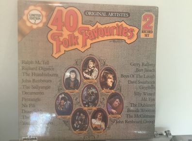 40 Folk Favourites vinyl Lp