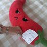chilli pepper soft toy Image 2