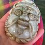 old jade carve face belt buckle Image 4