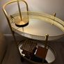 Gold drinks trolley Image 3
