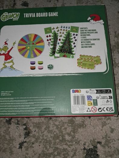 Grinch board game new