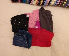 Girl's Small Clothes Bundle Aged 5-7
