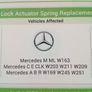 Mercedes car parts will fix your door lock from bouncing up and down Image 6