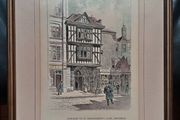 Entrance to St Bartholomew Close Smithfield Print