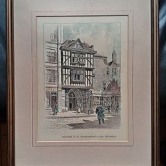Entrance to St Bartholomew Close Smithfield Print