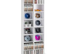 Media Storage Cabinet Holds 464 CDs