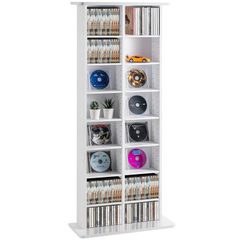 Media Storage Cabinet Holds 464 CDs