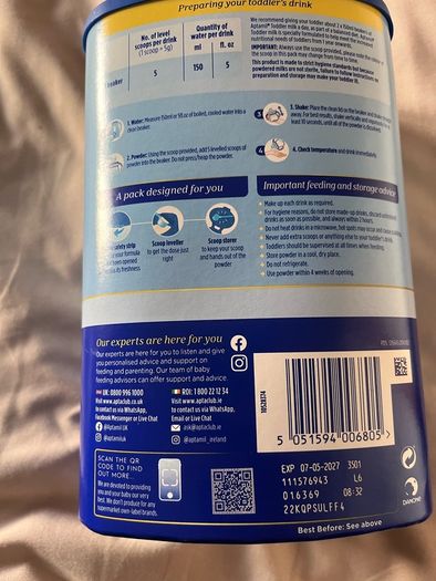 Aptamil 3Toddler milk