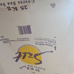 Coarse Sea Salt - Partial 25kg Bag
